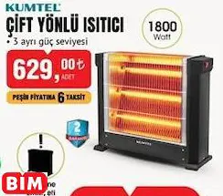 KUMTEL ÇİFT YÖNLÜ ISITICI KUMTEL ÇİFT YÖNLÜ ISITICI